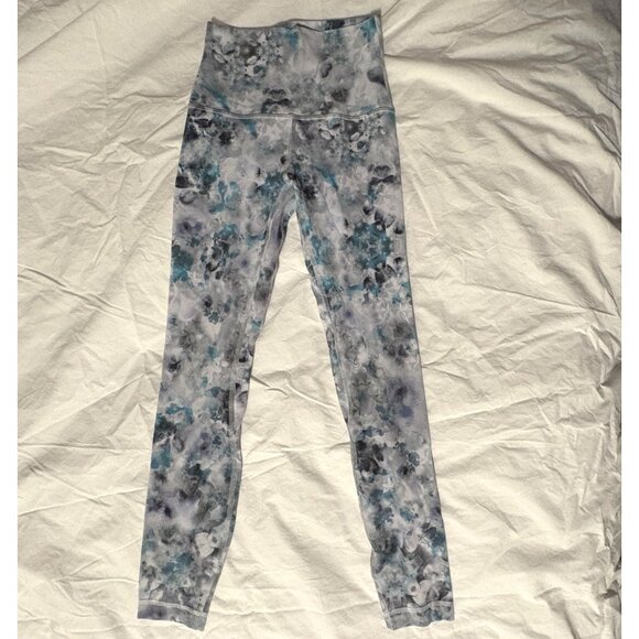 EXCELLENT Lululemon Align Pant 28" Kaleidofloral High-Rise Yoga Leggings Nulu 0 - Picture 2 of 9